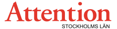 Logga för Attention Stockholm